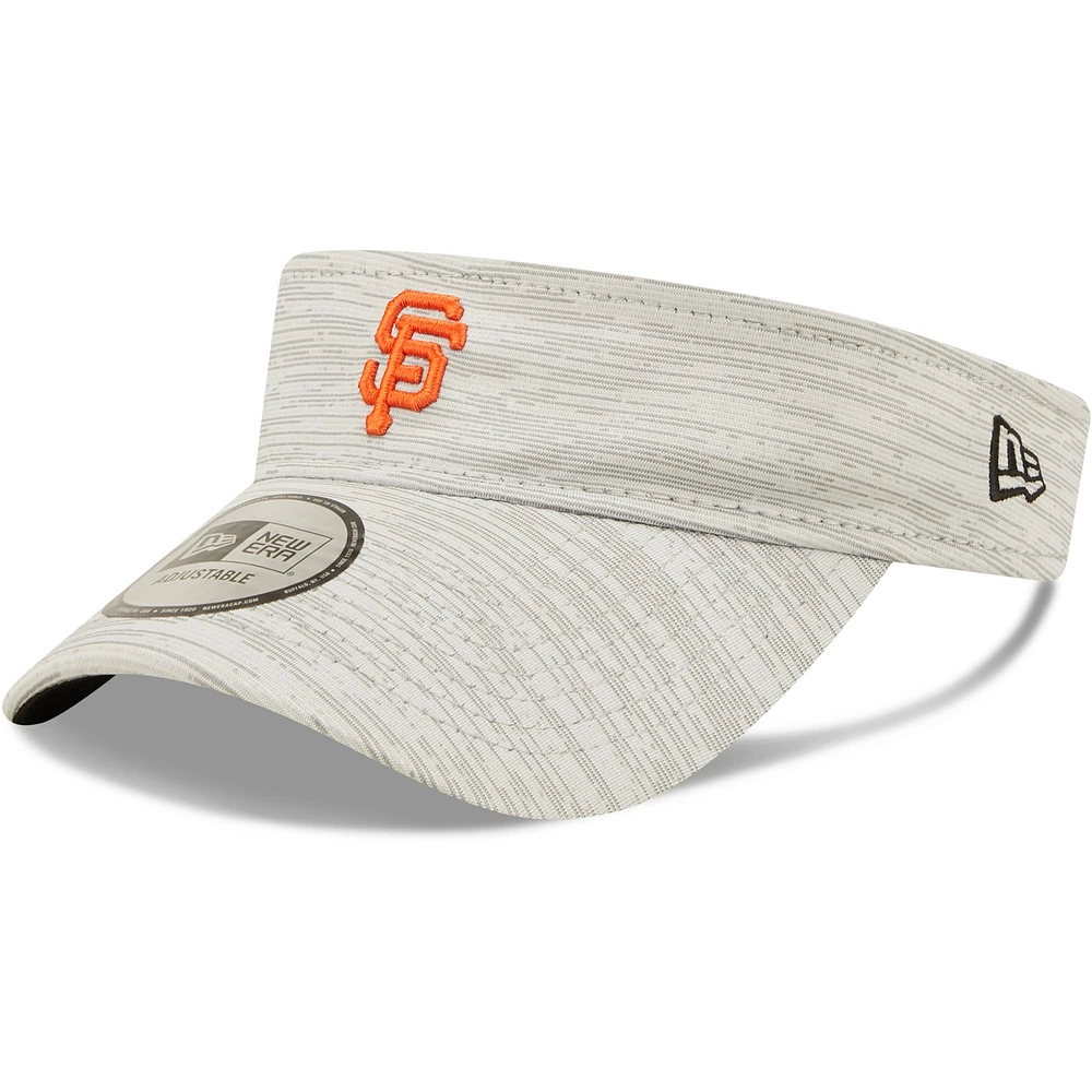 Men's New Era Gray San Francisco Giants Distinct Visor