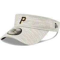 Men's New Era Gray Pittsburgh Pirates Distinct Visor