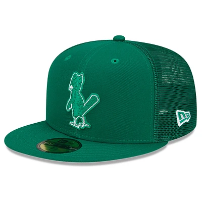 Men's New Era Green St. Louis Cardinals 2022 St. Patrick's Day 59FIFTY Fitted Hat