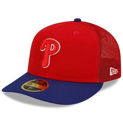 Men's New Era  Red Philadelphia Phillies 2023 Batting Practice 59FIFTY Fitted Hat