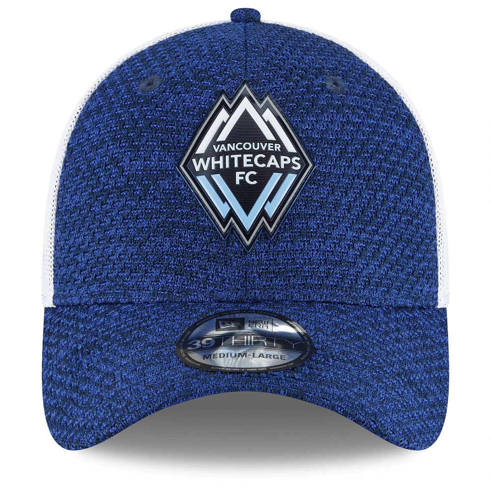 Men's New Era Navy Vancouver Whitecaps FC Kick-Off 39THIRTY - Flex Hat