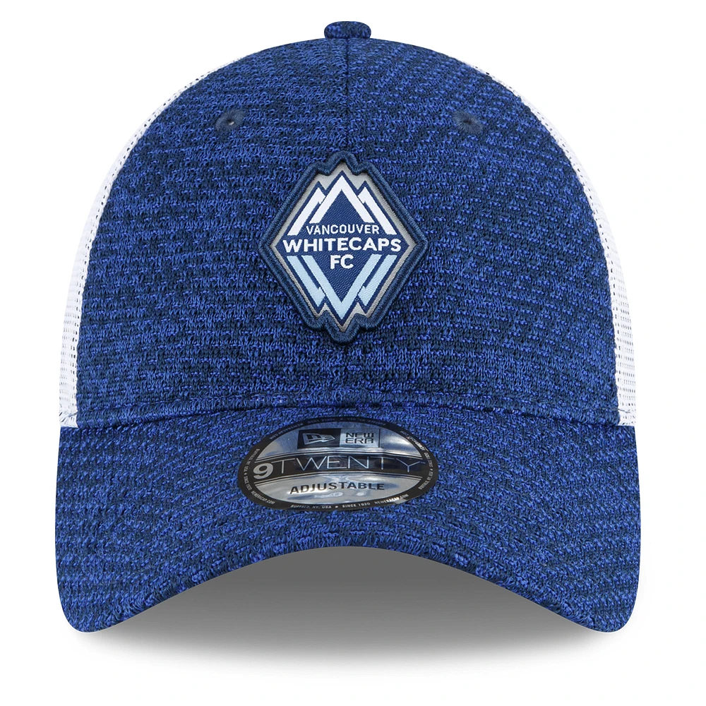 Men's New Era Navy Vancouver Whitecaps FC Kick Off 9TWENTY Trucker - Snapback Hat