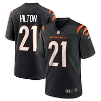 Men's Nike Mike Hilton Black Cincinnati Bengals Game Player Jersey