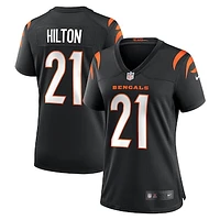 Women's Nike Mike Hilton Black Cincinnati Bengals Game Player Jersey