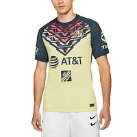 Men's Nike Yellow Club America 2021/22 Home Breathe Stadium Replica Jersey