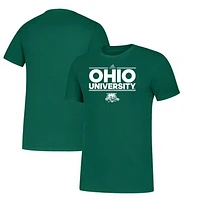 Men's adidas Green Ohio Bobcats Amplifier T-Shirt