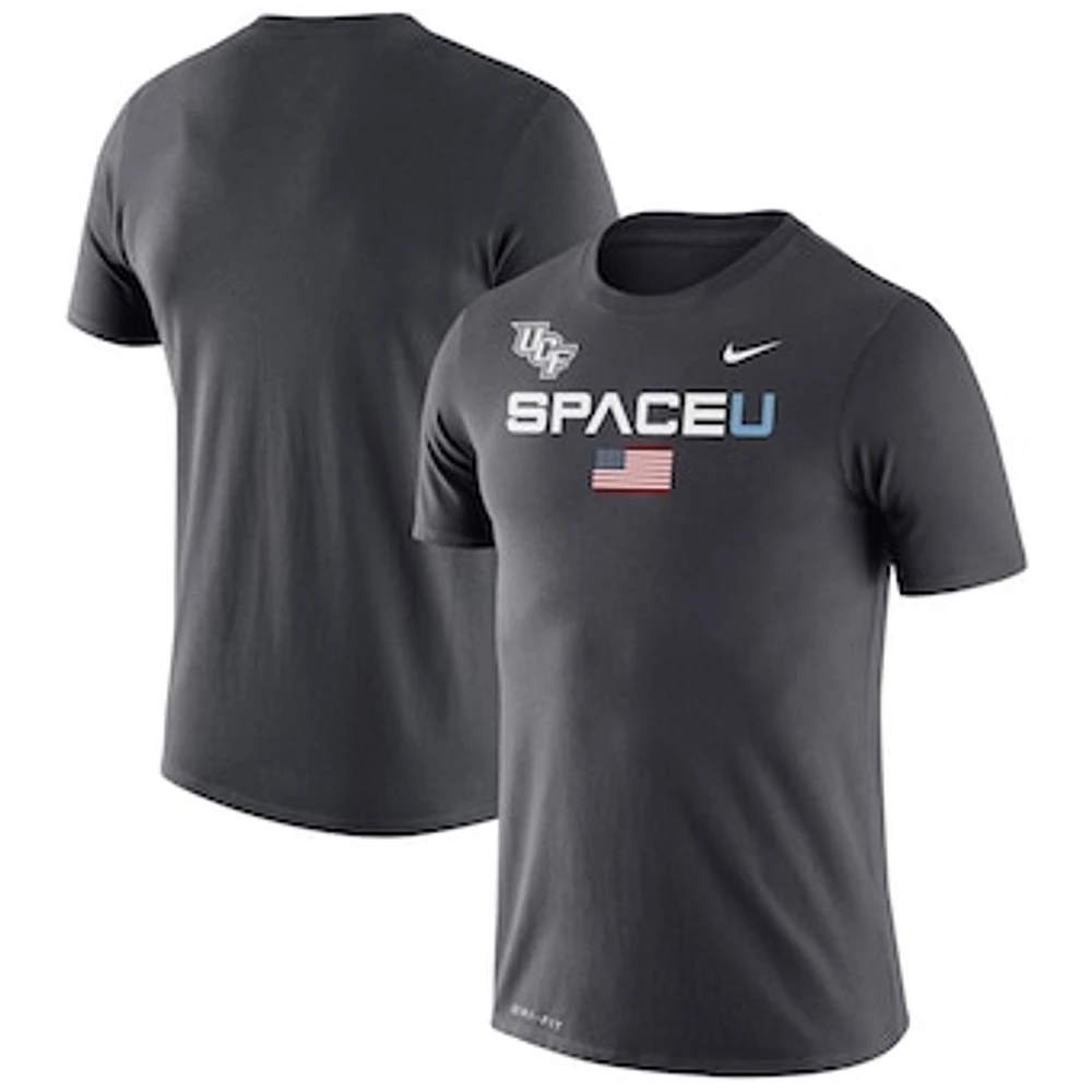 Men's Nike Gray UCF Knights 2024 Space Game Space U Performance T-Shirt