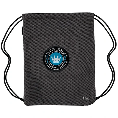 New Era Black Charlotte FC Kick Off Gym Sack