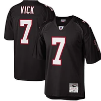 Men's Mitchell & Ness Michael Vick Black Atlanta Falcons Big Tall 2002 Retired Player Replica Jersey