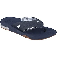 Youth REEF New York Yankees Fanning Sandals