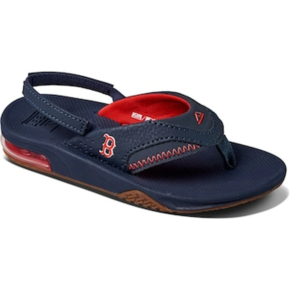 Toddler REEF Boston Red Sox Fanning Sandals