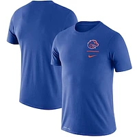 Men's Nike Royal Boise State Broncos Logo Stack Legend Performance T-Shirt