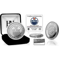 Highland Mint Edmonton Oilers Silver Mint - Coin