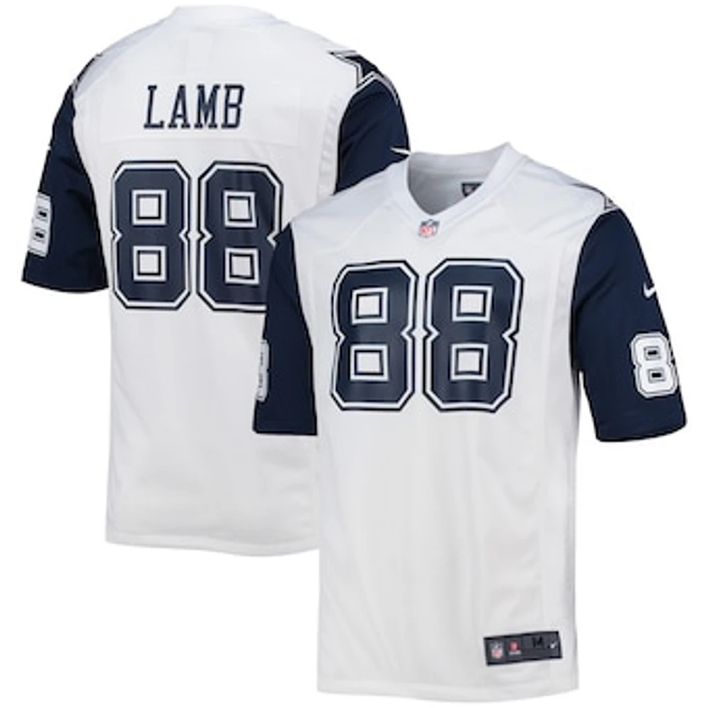 Men's Nike CeeDee Lamb White Dallas Cowboys Alternate Game Jersey