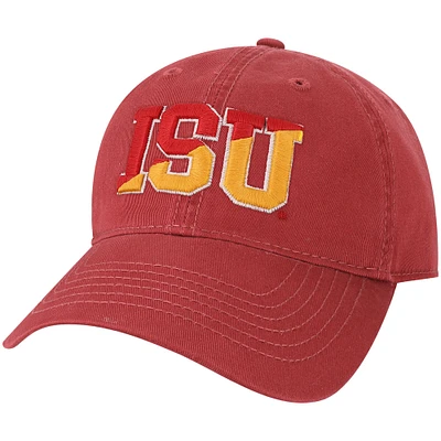 Men's Cardinal Iowa State Cyclones Varsity Letter Adjustable Hat