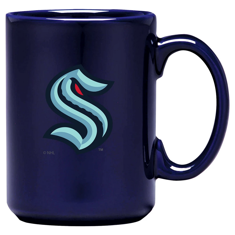 Blue Seattle Kraken - 15oz. El Grande Ceramic Mug