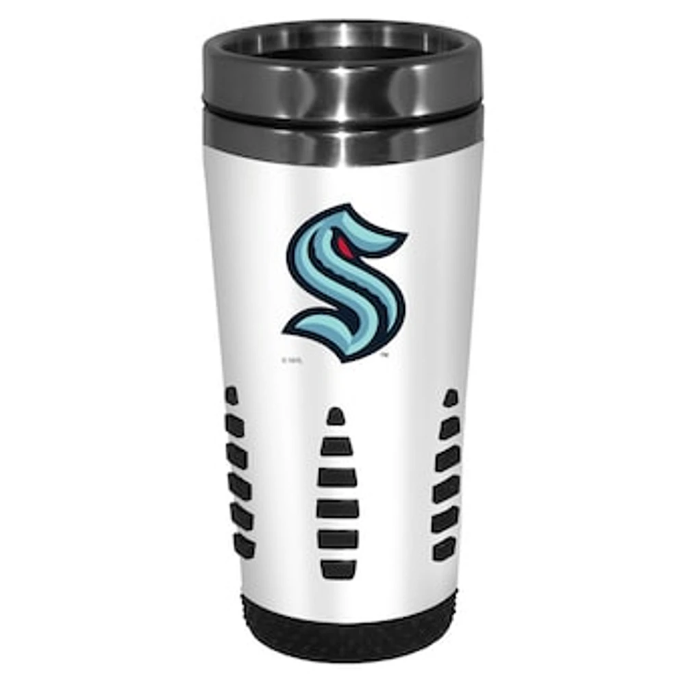 White Seattle Kraken - 16oz. Huntsville Travel Mug