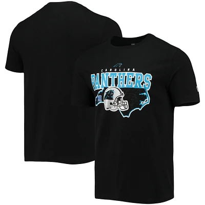 Men's New Era Black Carolina Panthers Local Pack T-Shirt