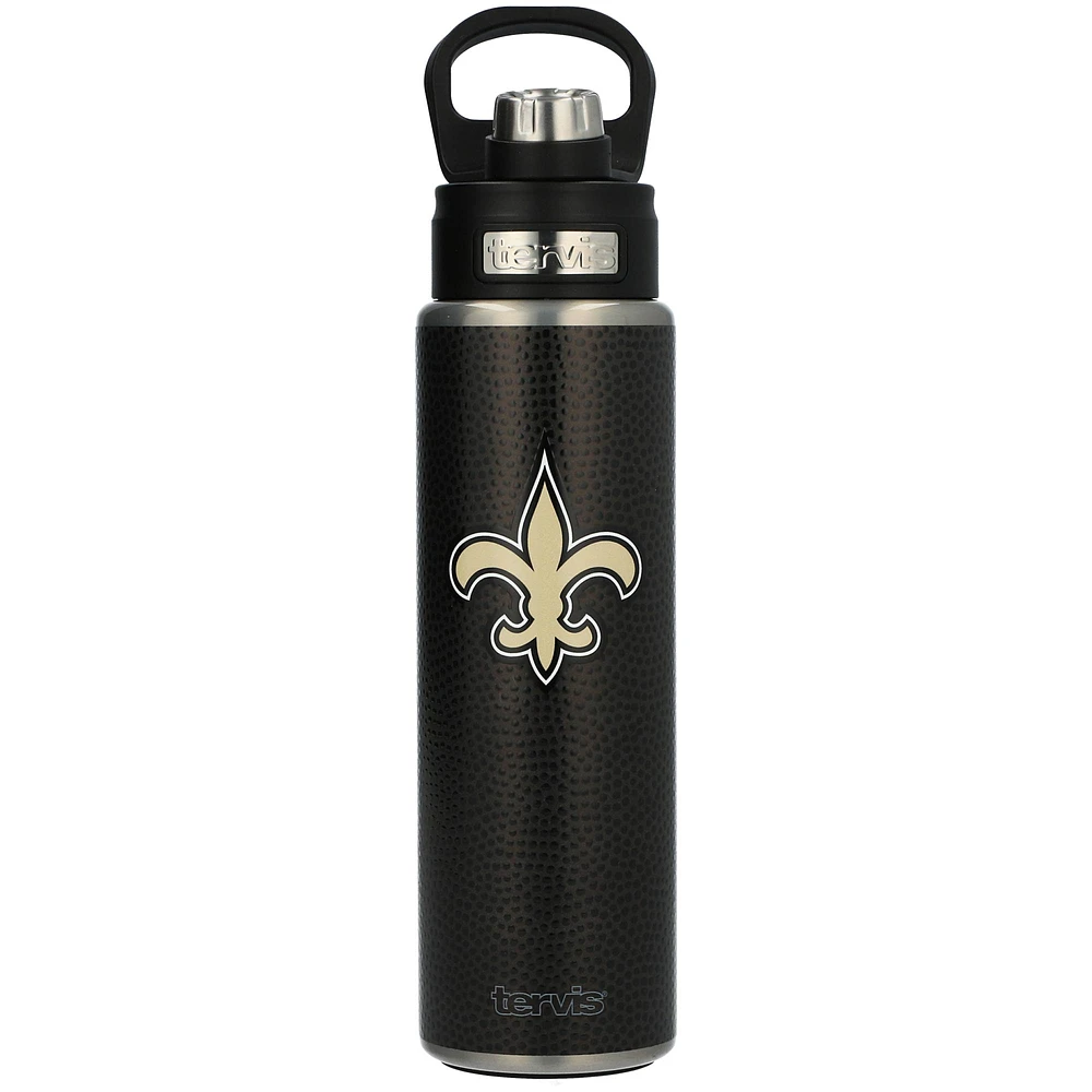 Tervis New Orleans Saints 24oz. Wide Mouth Leather Water Bottle