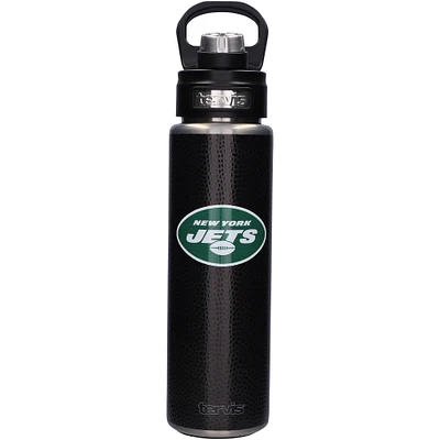 Tervis New York Jets 24oz. Wide Mouth Leather Water Bottle