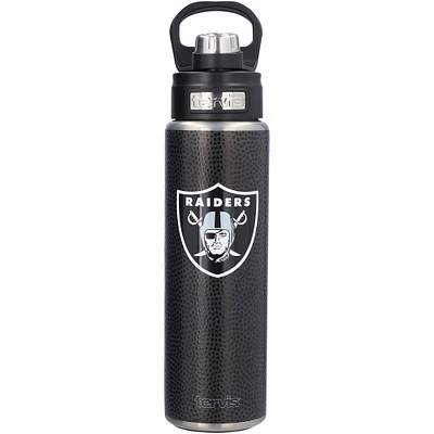 Tervis Las Vegas Raiders 24oz. Wide Mouth Leather Water Bottle