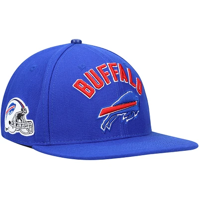 Men's Pro Standard Royal Buffalo Bills Stacked Snapback Hat