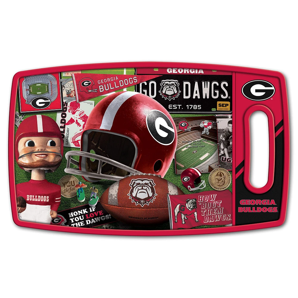 Georgia Bulldogs Retro Series Cutting Board