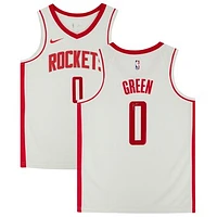 Jalen Green Houston Rockets Autographed 2021 Nike White Association Edition Swingman Jersey