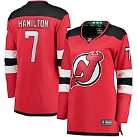 Women's Fanatics Dougie Hamilton Red New Jersey Devils Breakaway Player