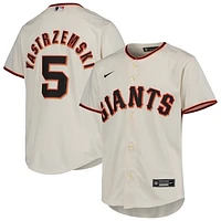 Youth Nike Mike Yastrzemski Cream San Francisco Giants Alternate Replica Player Jersey