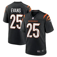 Men's Nike Chris Evans Black Cincinnati Bengals Game Jersey