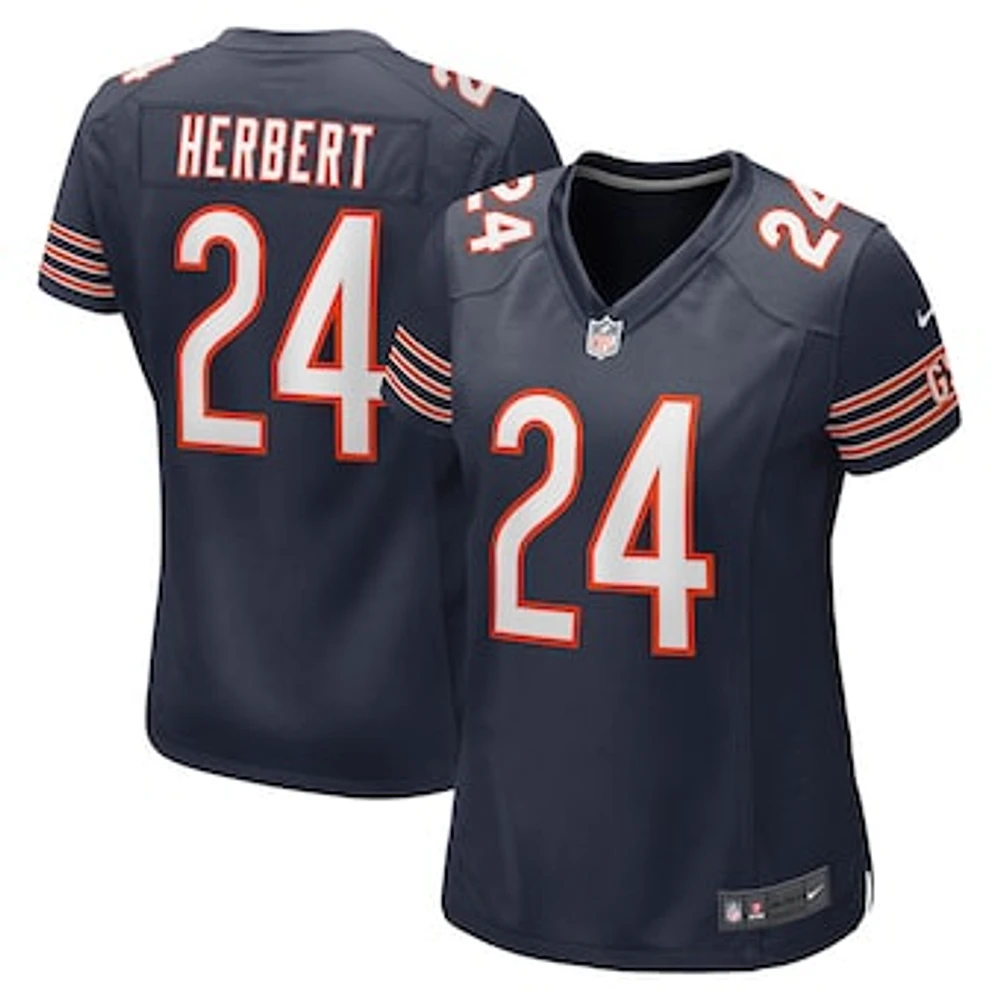 Women's Nike Khalil Herbert Navy Chicago Bears Game Jersey