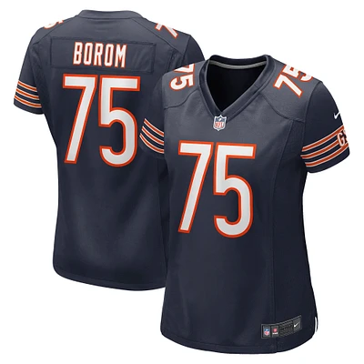 Women's Nike Larry Borom Navy Chicago Bears Game Jersey