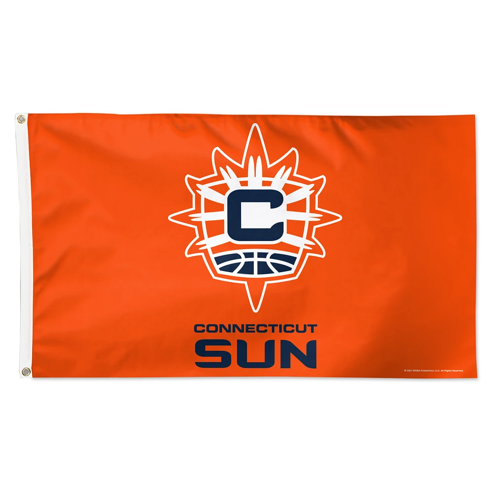 WinCraft Connecticut Sun 3' x 5' Deluxe Flag