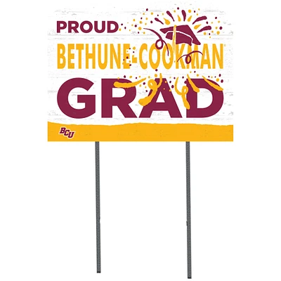 Bethune-Cookman Wildcats 18'' x 24'' Proud Grad Yard Sign