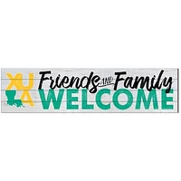 XULA Gold 10'' x 40'' Friends & Family Welcome Sign