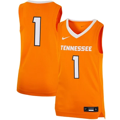 Youth Nike #1 Tennessee Orange Tennessee Volunteers Team Replica Basketball Jersey