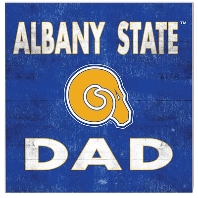 Albany State Golden Rams 10'' x 10'' Dad Plaque