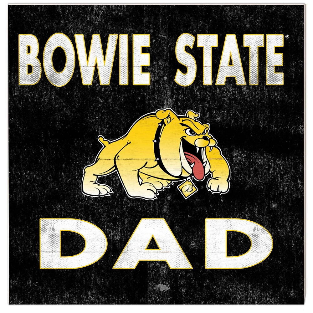 Bowie State Bulldogs 10'' x 10'' Dad Plaque