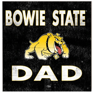 Bowie State Bulldogs 10'' x 10'' Dad Plaque