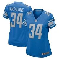 Women's Nike Alex Anzalone Blue Detroit Lions Game Jersey