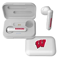 Keyscaper Wisconsin Badgers  Wireless TWS Insignia Design Earbuds