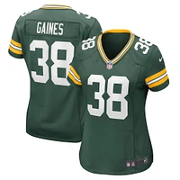 Women's Nike Innis Gaines Green Bay Packers Game Jersey