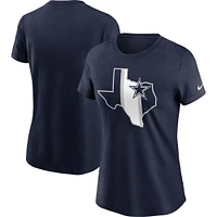 Women's Nike Navy Dallas Cowboys Hometown Collection T-Shirt