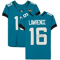 Trevor Lawrence Jacksonville Jaguars Autographed Nike Teal Elite Jersey