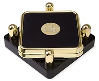 Georgia Tech Yellow Jackets Gold 2-Piece Square Coaster Set