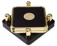 Georgia Tech Yellow Jackets Gold 2-Piece Square Coaster Set