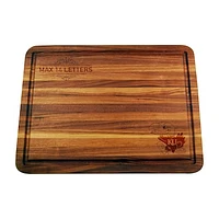 Kansas Jayhawks Large Acacia Personalized Cutting & Serving Board