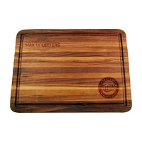 Minnesota Twins Large Acacia Personalized Cutting & Serving Board