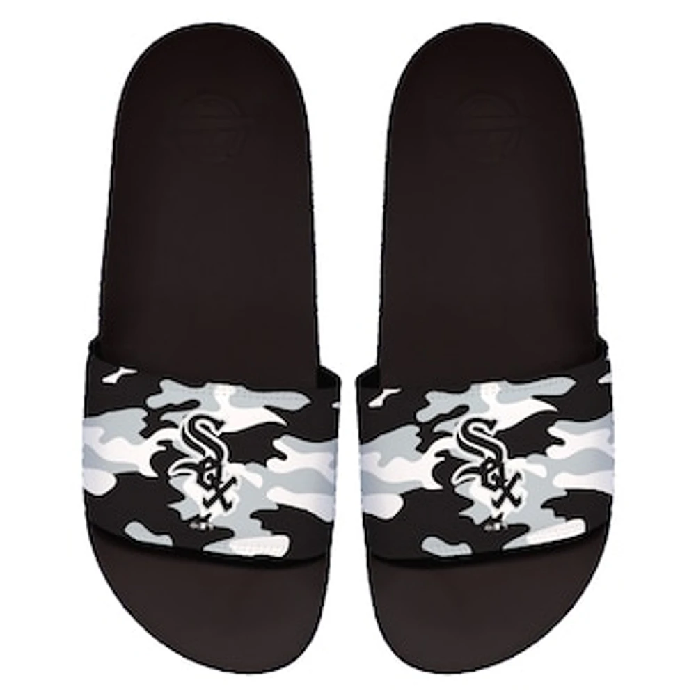 Men's ISlide Chicago White Sox Camo Motto Slide Sandals